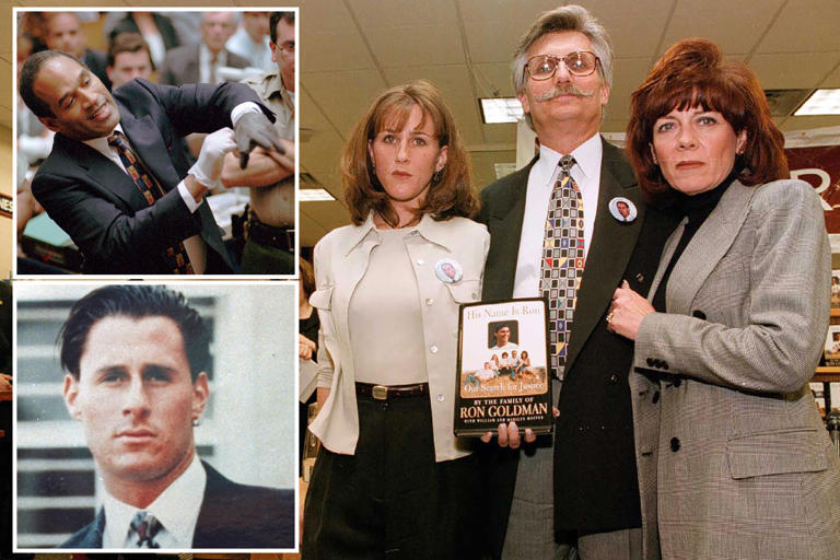 Goldman family once went on a book tour to promote OJ Simpson’s ‘hypothetical’ account of killing Ron and Nicole: report