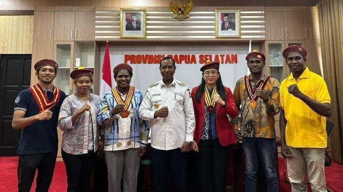 pj gubernur papua selatan dan bupati merauke dukung pelaksanaan kongres nasional pmkri 2024