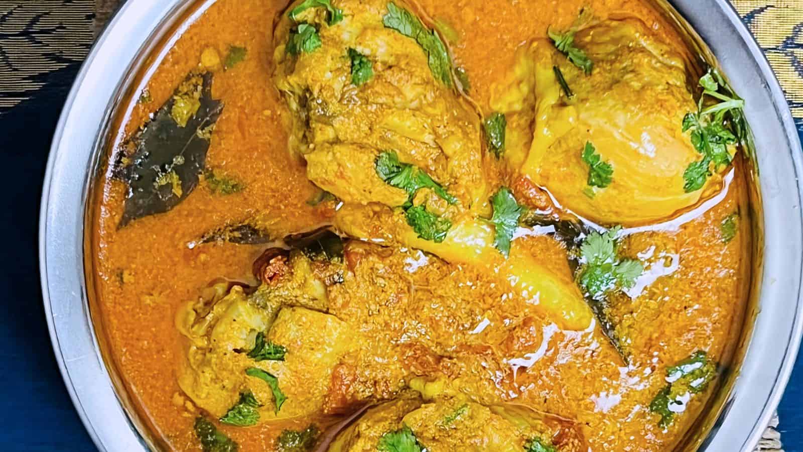 <p>Straight from the south of India, this dish offers a fiery spice that entices the brave. It's a testament to regional cuisine that stands out with bold flavors. For heat lovers, it's a must-try lure that doesn't disappoint.<br><strong>Get the Recipe: </strong><a href="https://easyindiancookbook.com/chettinad-chicken/?utm_source=msn&utm_medium=page&utm_campaign=msn">Chettinad Chicken</a></p>