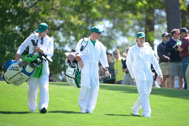 Why do caddies wear white boiler suits at the Masters? Augusta National ...