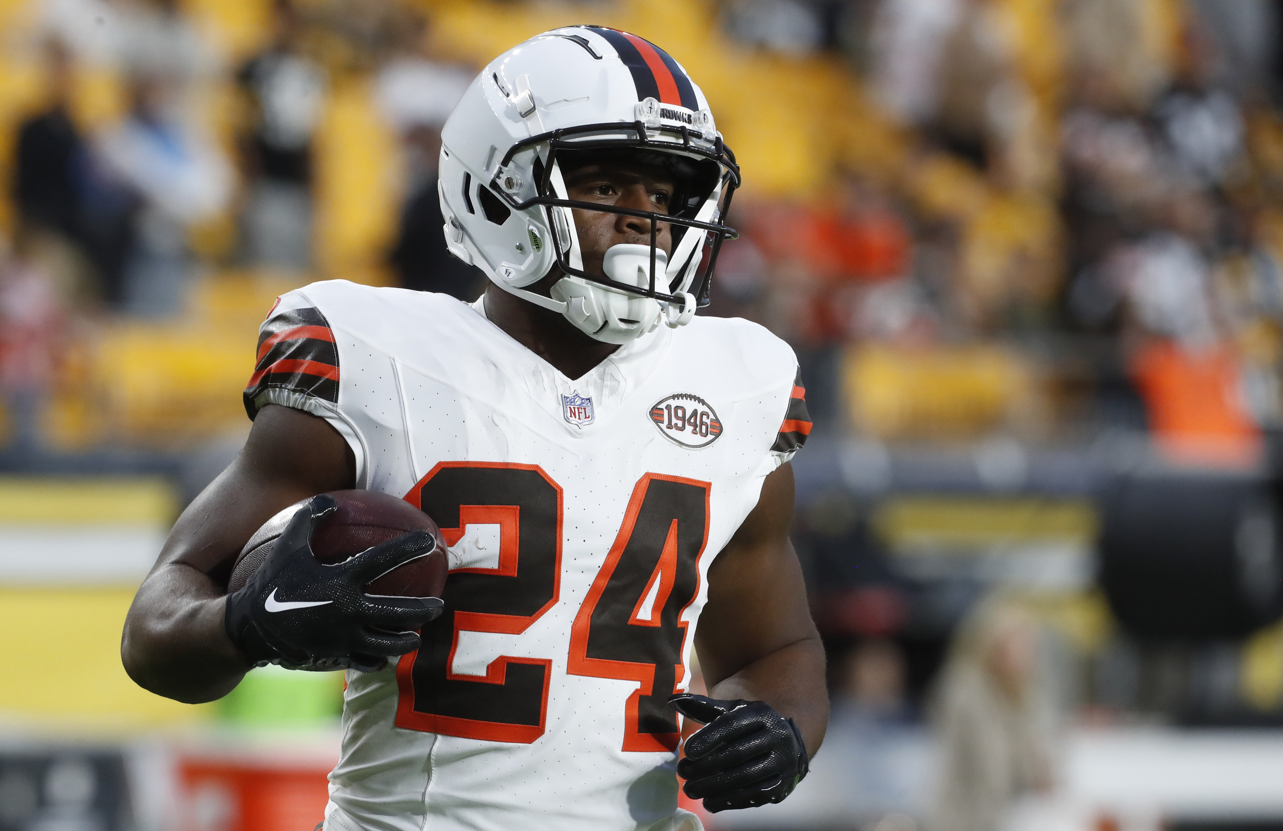 browns give star rb security following significant injury