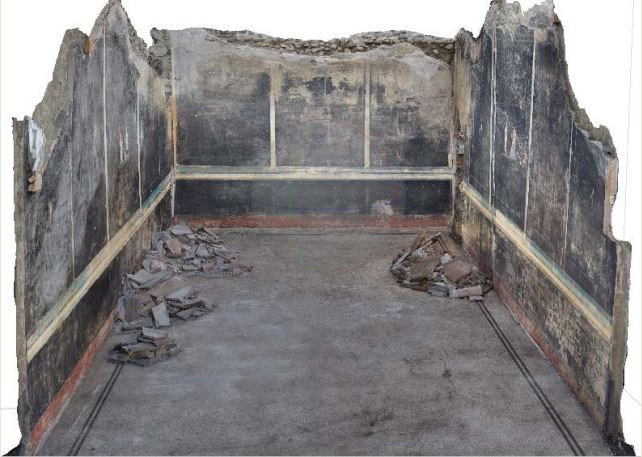 στο φως η «μαύρη αίθουσα» της πομπηίας: τοιχογραφίες με την ωραία ελένη και τον πάρη από τον τρωικό πόλεμο – βίντεο και φωτογραφίες
