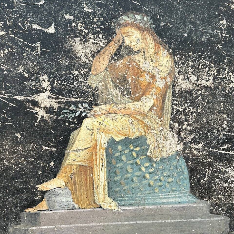 helen of troy: pompeii excavators unearth treasure chest of frescos