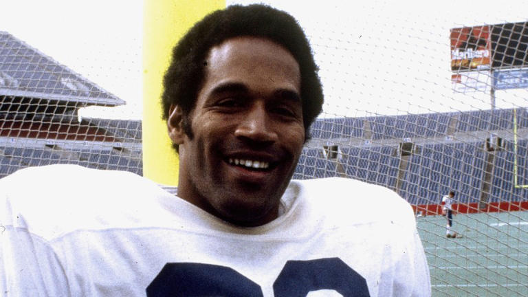 FILE – In this 1977 file photo shows Buffalo Bills NFL Football player O.J. Simpson. (AP Photo, File)