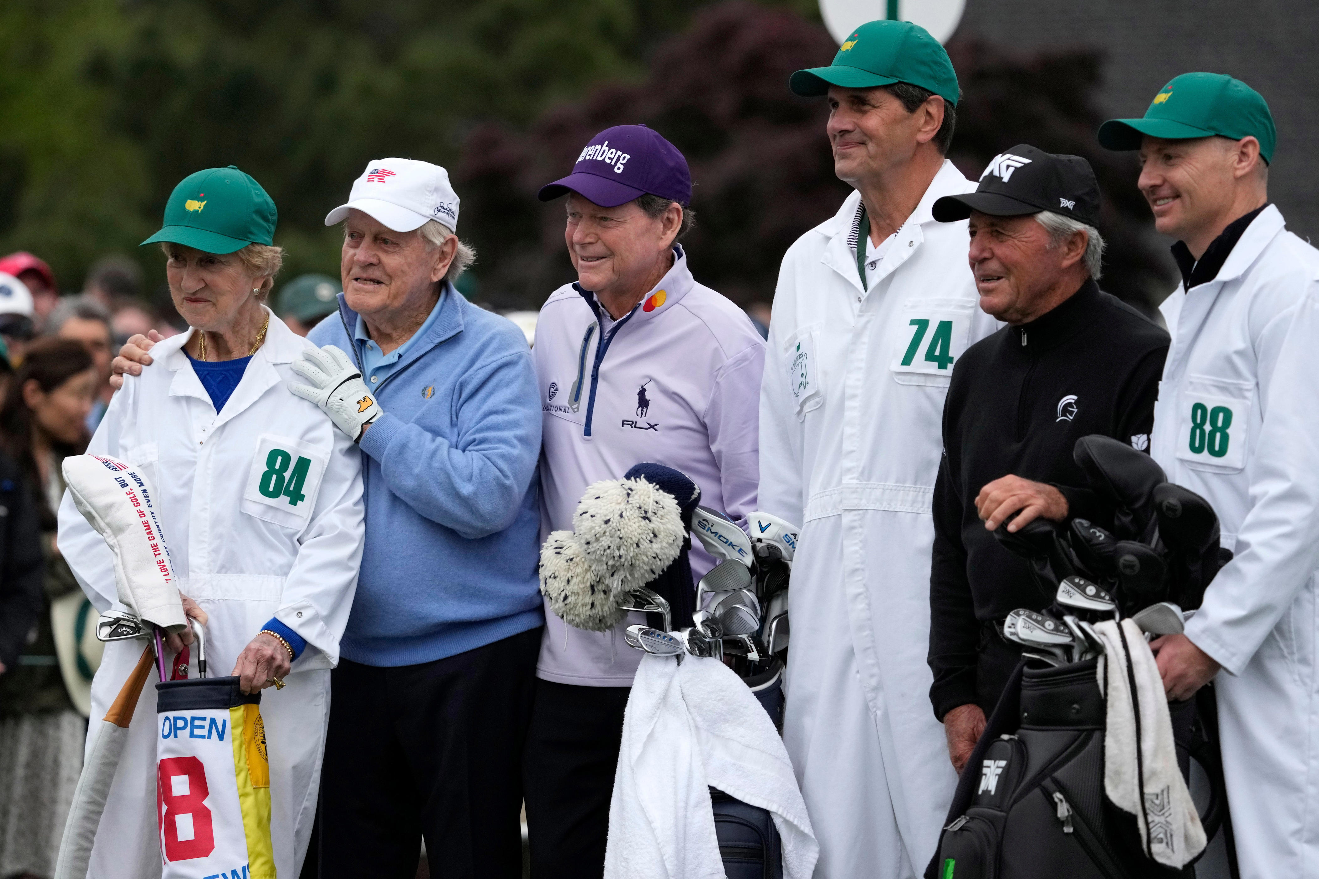 masters 2024 live updates: leaderboard, masters live stream, tiger woods tee time