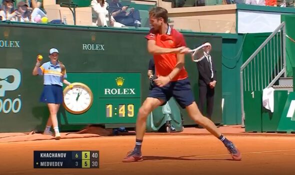 daniil medvedev demands official is sacked during furious monte carlo outburst