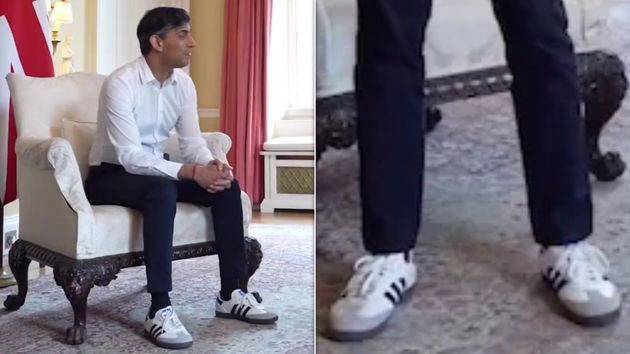 Devotee Rishi Sunak Defends Wearing Adidas Sambas After Angering Fashionistas 8876