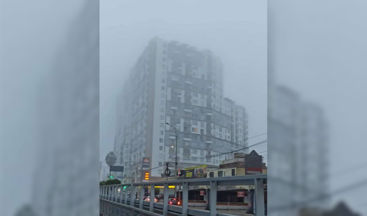 neblina en lima: reportan presencia de fenómeno en varios distritos de la capital