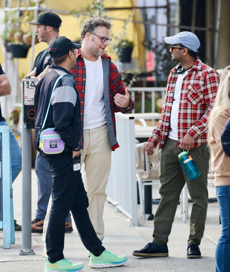 Aziz Ansari Reveals Why Keanu Reeves Was Hobbling On Crutches While 