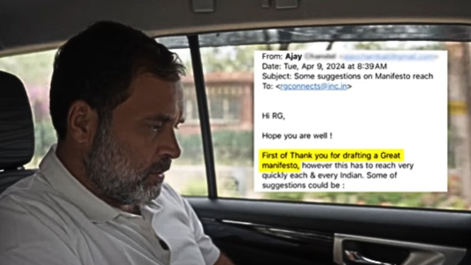 android, with ‘2 lakh comments, 10,000 e-mails’, rahul gandhi discusses public feedback on congress manifesto