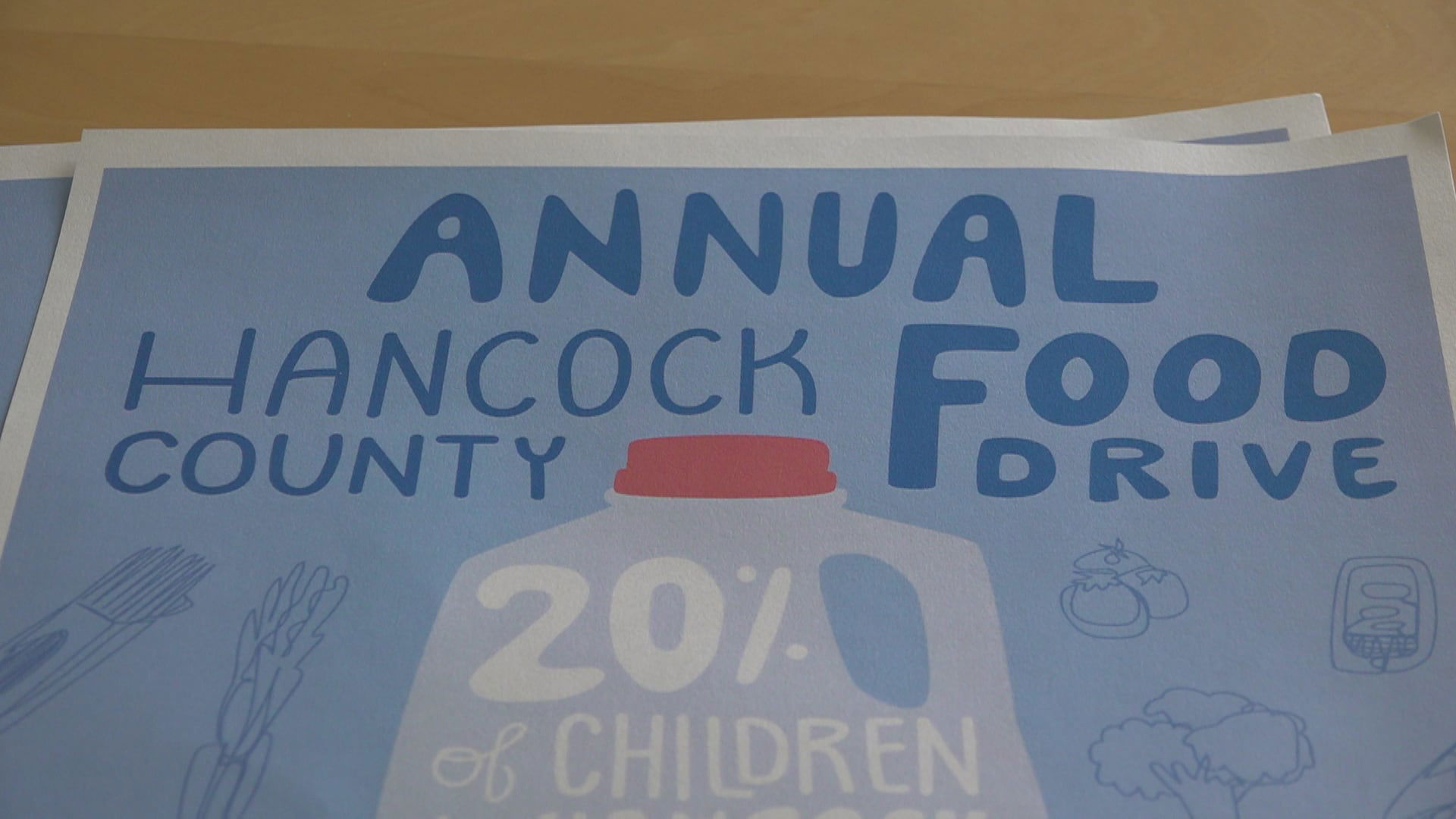13th Annual Hancock County Food Drive offers fundraising events all month