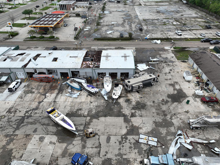 Focus shifts to clean up following severe weather outbreak, Slidell tornado