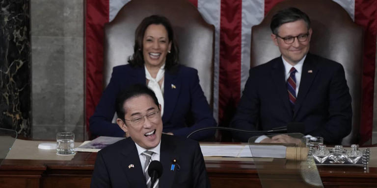 Japan’s prime minister warns U.S. Congress: ‘Ukraine of today may be East Asia of tomorrow’