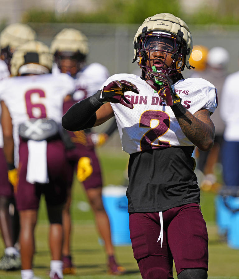 After 2 years sidelined, top football safety ready to lead ASU on the field