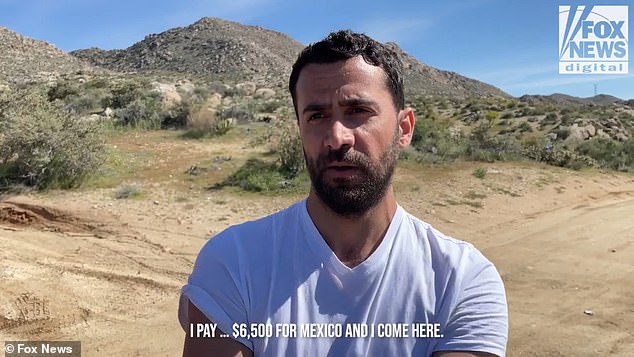 i paid the cartel $6,500 to drop me at the border and now i plan to work for doordash in l.a, says turkish migrant on the border as crisis deepens