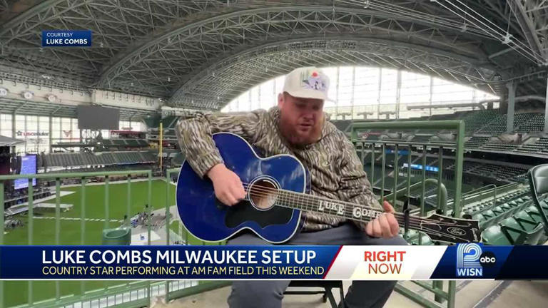 'Everyone is talking about it': Luke Combs at American Family Field Friday, Saturday