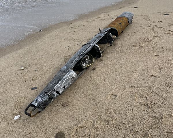 decades-old military object washes up on massachusetts beach