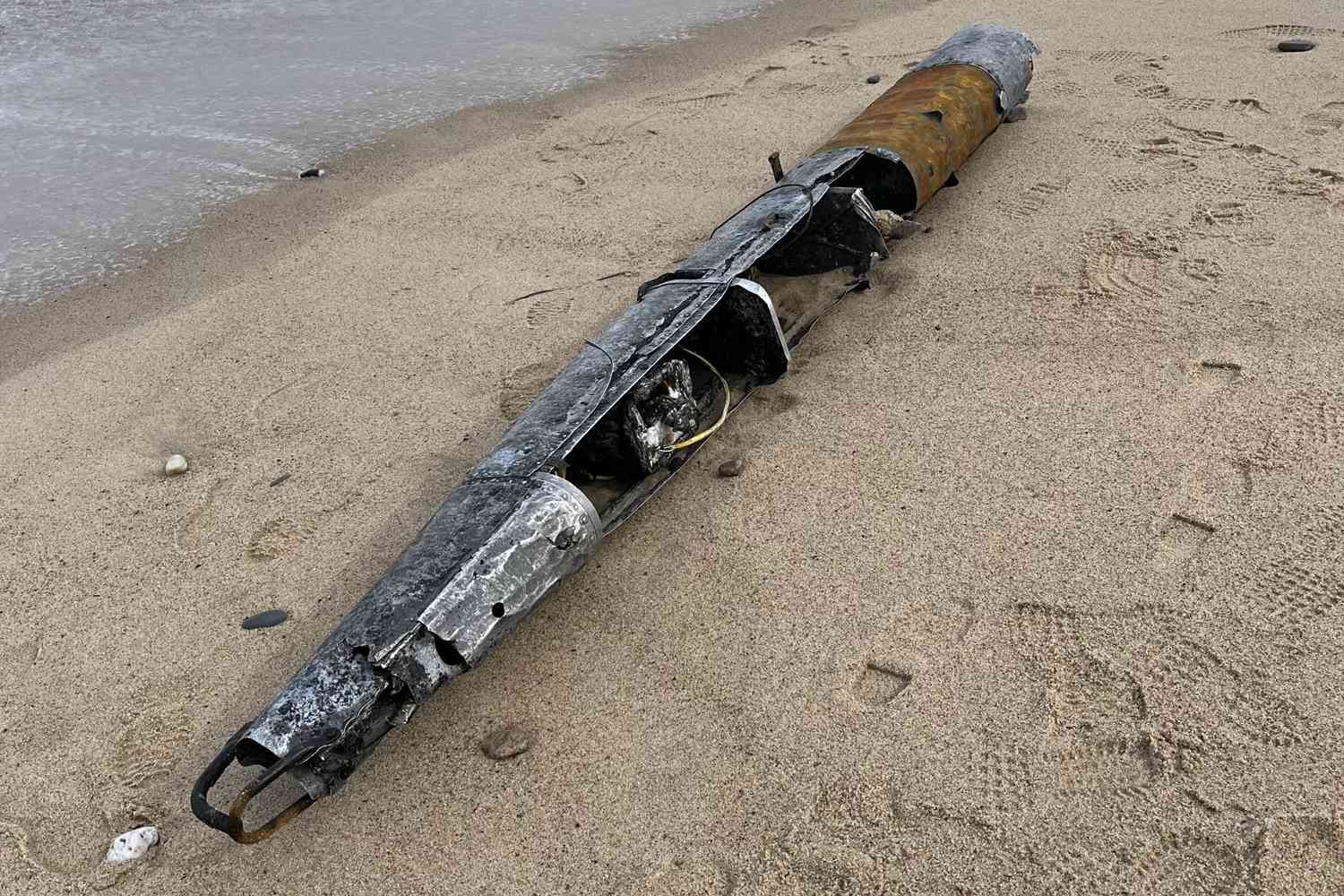 piece of world war ii-era drone plane washes up on massachusetts beach