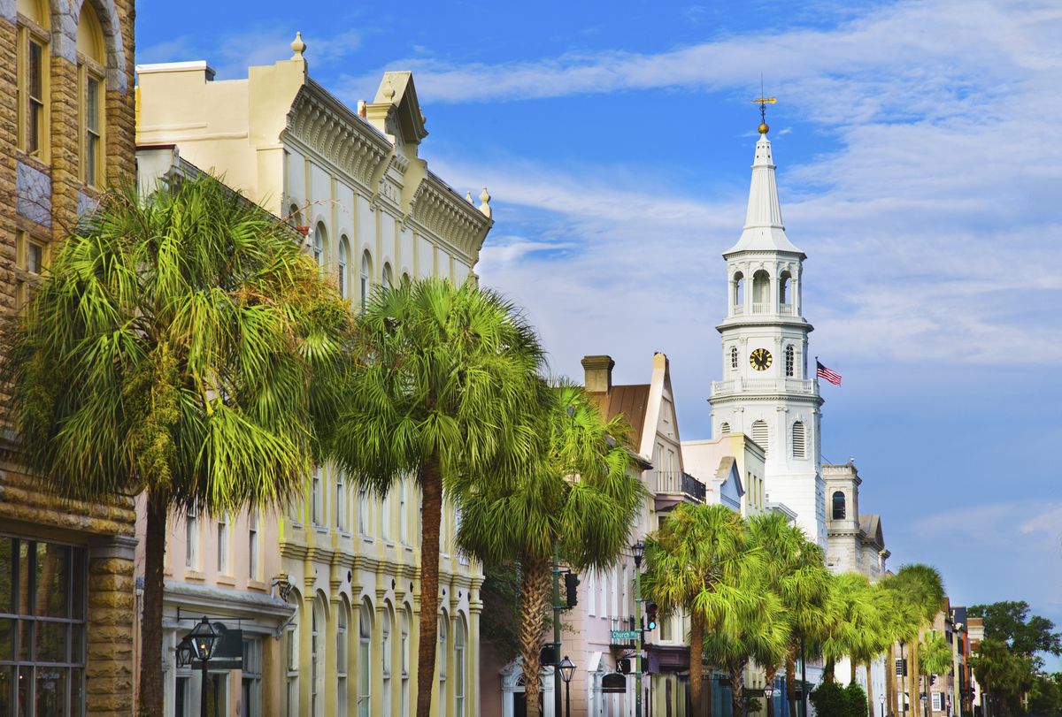 <p>Grab your girls for a lovely weekend in the Lowcountry. Pastel-colored <a href="https://www.veranda.com/travel/a43806265/what-to-do-in-charleston/">Charleston</a> is filled with charm, complete with world-class shopping, excellent dining, and a seaside setting that will enhance vacation photo ops. Other gorgeous sights in Charleston include a pineapple-shaped fountain, a row of rainbow-colored homes, and plenty of cobblestone streets lined with palm trees. </p><p><a class="body-btn-link" href="https://go.redirectingat.com?id=74968X1553576&url=https%3A%2F%2Fwww.tripadvisor.com%2FHotel_Review-g54171-d8662471-Reviews-The_Dewberry_Charleston-Charleston_South_Carolina.html&sref=https%3A%2F%2Fwww.veranda.com%2Ftravel%2Fweekend-guides%2Fg46628435%2Fbest-places-for-girls-trip-in-usa%2F">Shop Now</a></p>