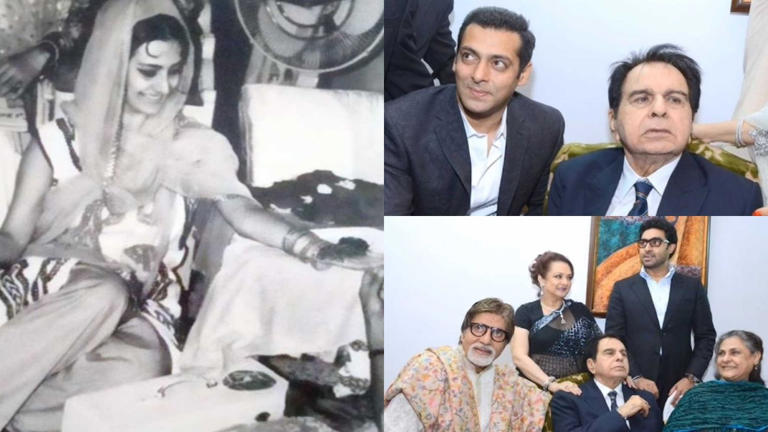 WATCH: Saira Banu drops unseen glimpses from wedding with Dilip Kumar ...