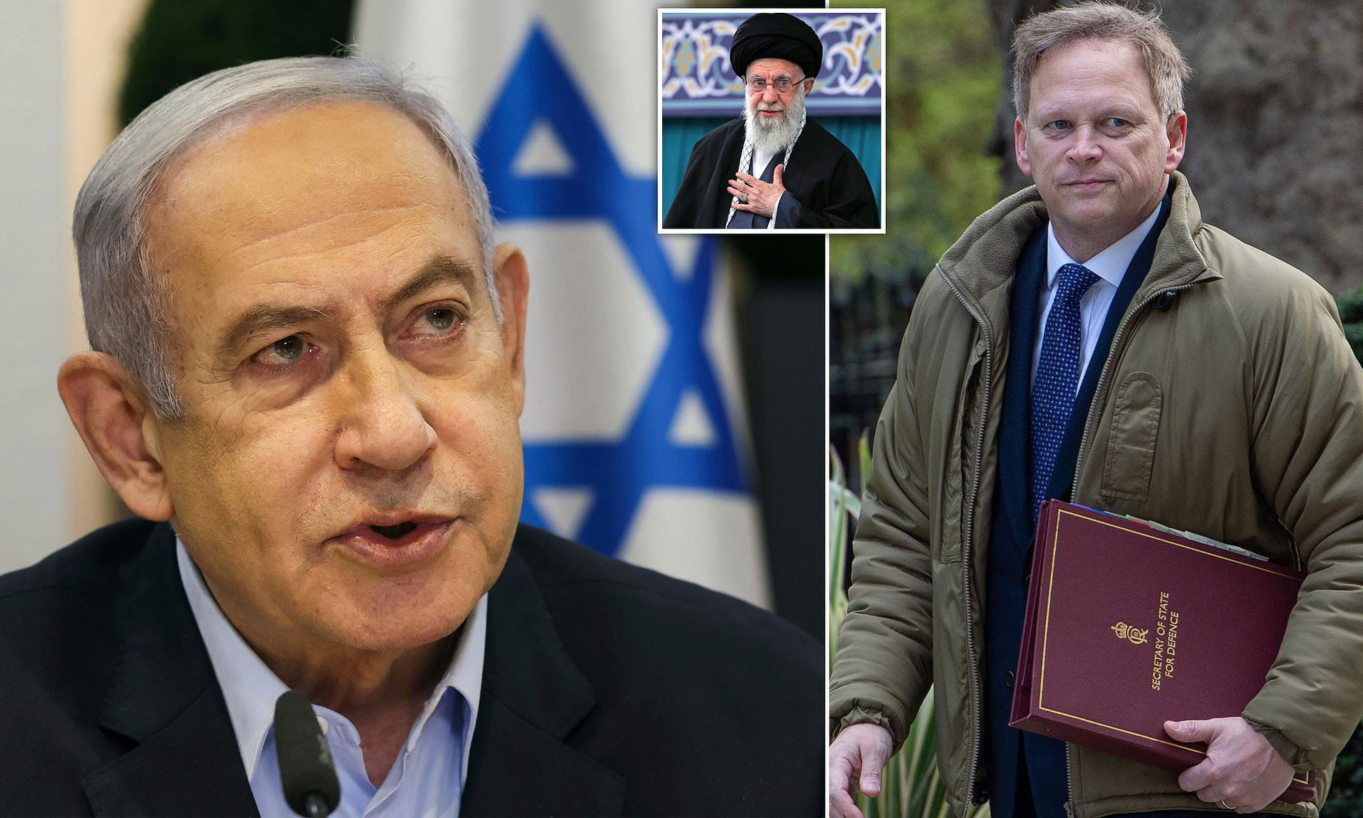 Grant Shapps warns Iran against attacking Israel as Benjamin Netanyahu vows to 'harm whoever harms us'