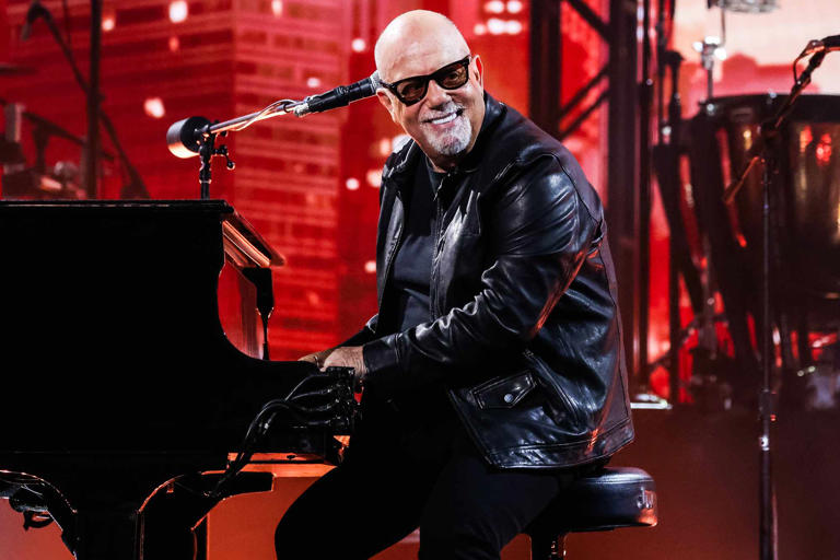 John Shearer/Getty Billy Joel performs onstage during the 66th GRAMMY Awards in February 2024 in Los Angeles