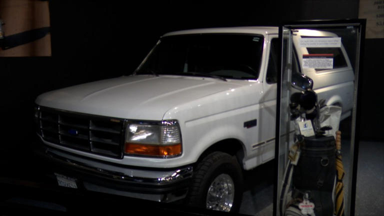 Where to see the Bronco used in O.J. Simpson’s pursuit