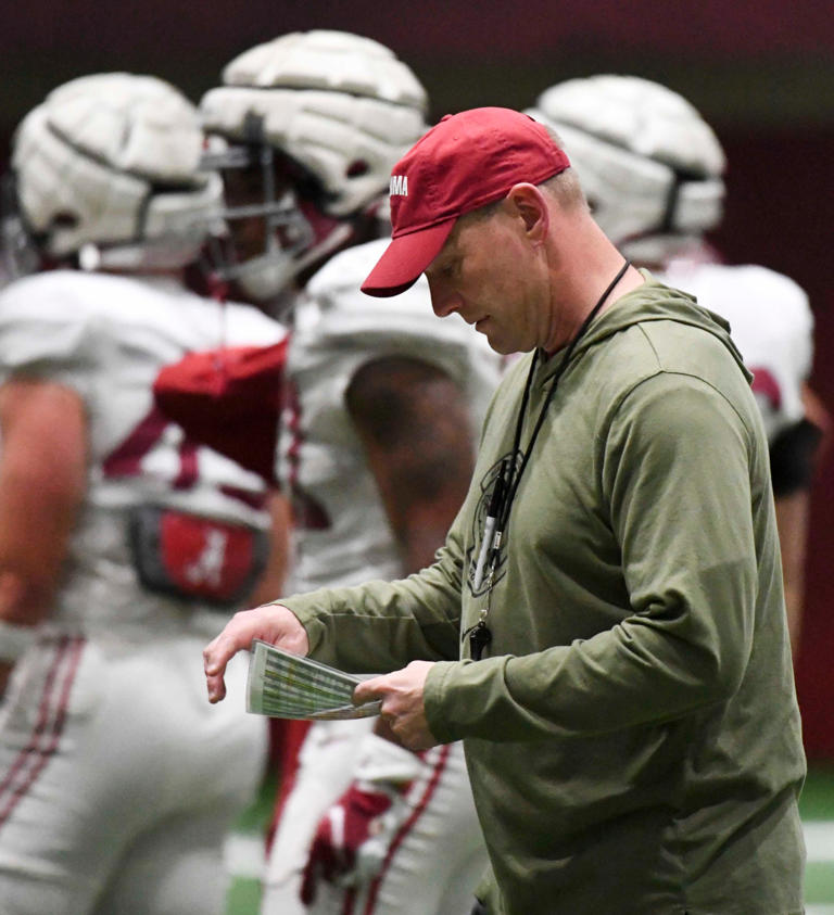 Alabama football's Kalen DeBoer reveals positions of need in spring ...