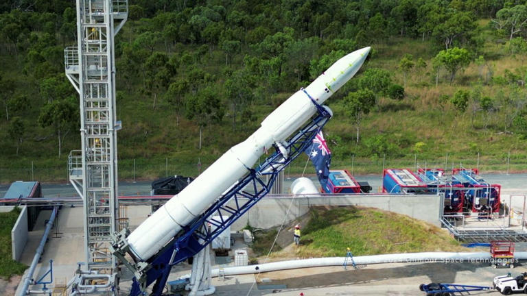 Gilmore Space's Eris rocket to ignite crowds at Abbot Point's new Bowen ...