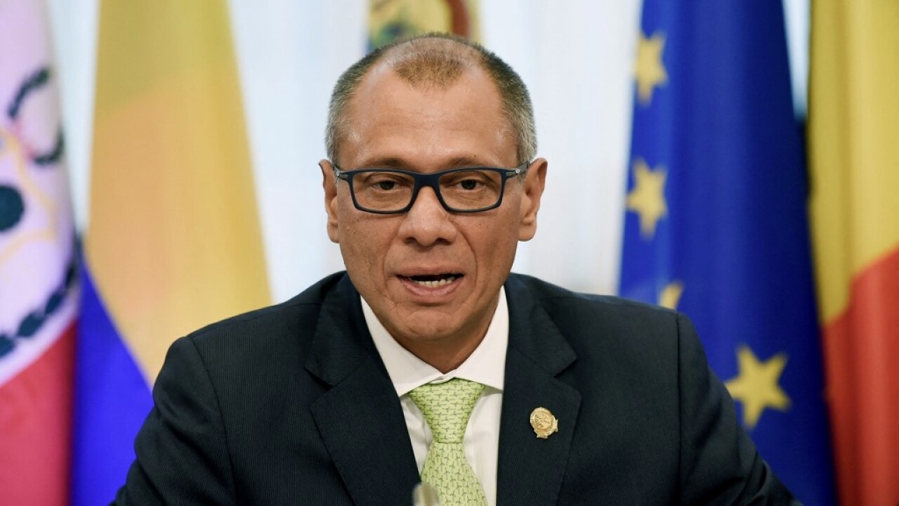 berlín quiere contactar al exvicepresidente ecuatoriano glas, ciudadano alemán