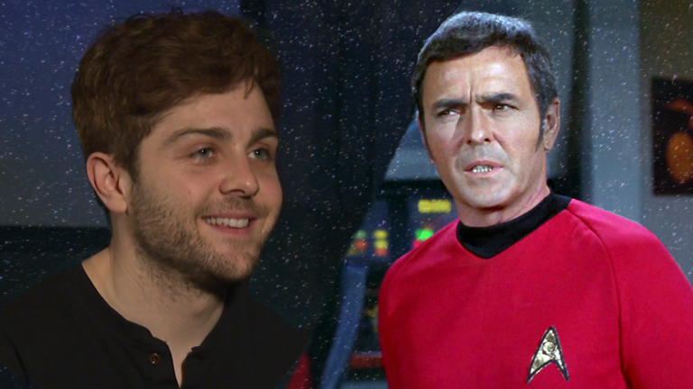 Martin Quinn follows in the footsteps of Canadian-actor James Doohan in playing Scotty
