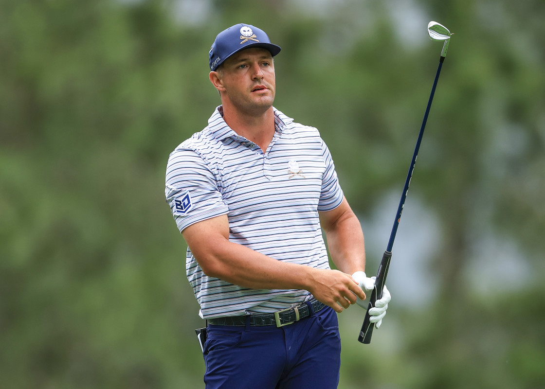 bryson dechambeau using special clubs at the masters this week