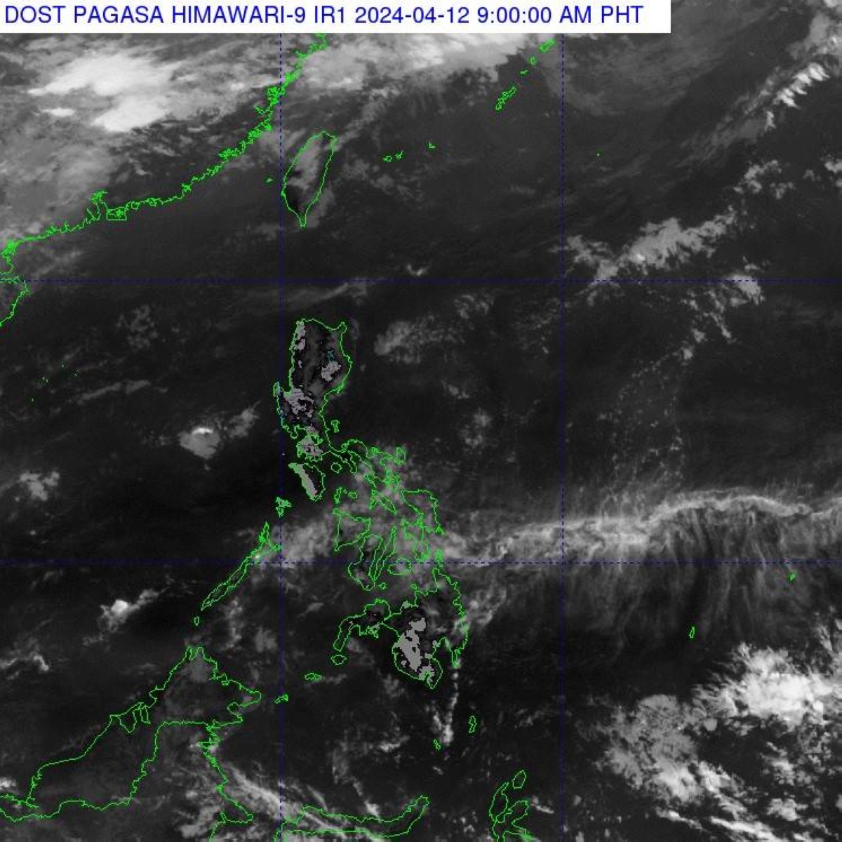 warm with isolated rain showers, says pagasa of friday's weather