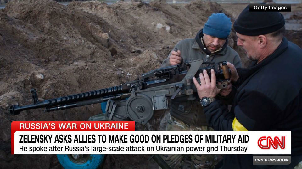 Ukraine pleads for military aid as Russia ramps up offensive