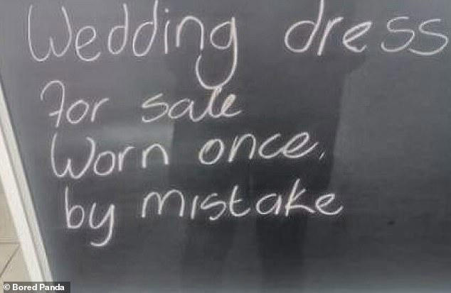 Funny signs which left customers in fits of laughter