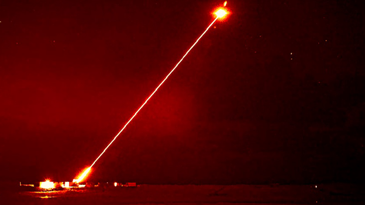 ‘world-leading’ laser beam that travels at speed of light to be fitted on royal navy ships by 2027