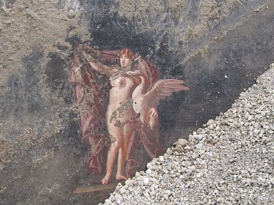 ausgrabungen in pompeji: archäologen entdecken spektakulären schwarzen festsaal