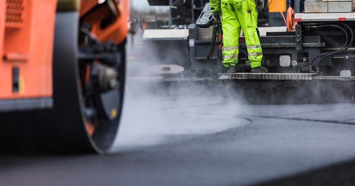 asfaltarbejde i 4 uger: motorvej lukkes i perioder