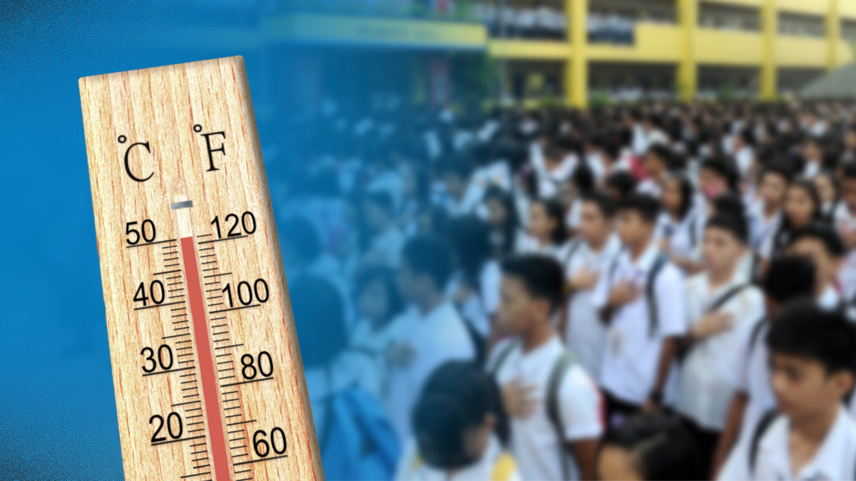 first covid, now heat: online schooling returns to ph