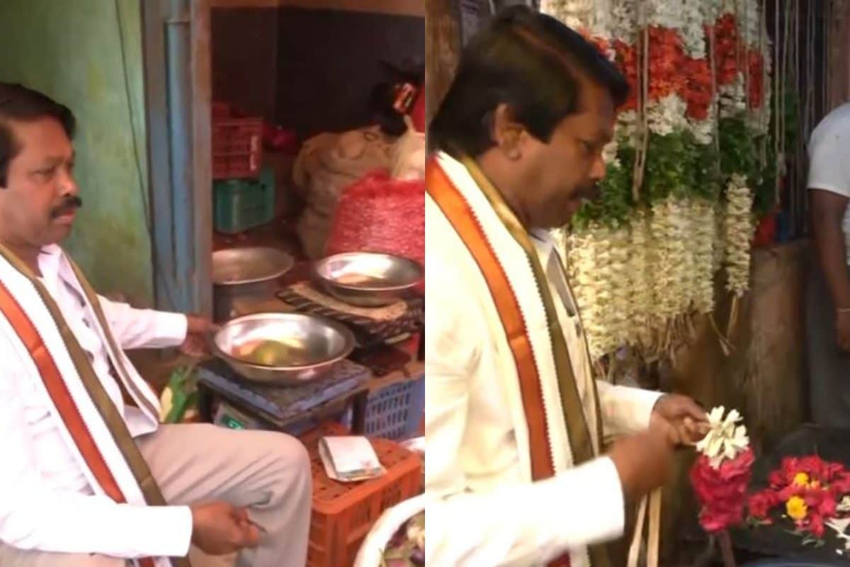 padma shree awardee to contest tamil nadu ls polls, seeks votes by selling veggies