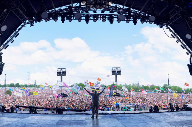Glastonbury takes place in June