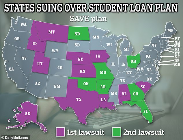 biden cancels another $7.4 billion in student loan debt: president has now erased $153 billion for 4.3 million americans in scheme ripped by critics as a bid to 'buy votes'