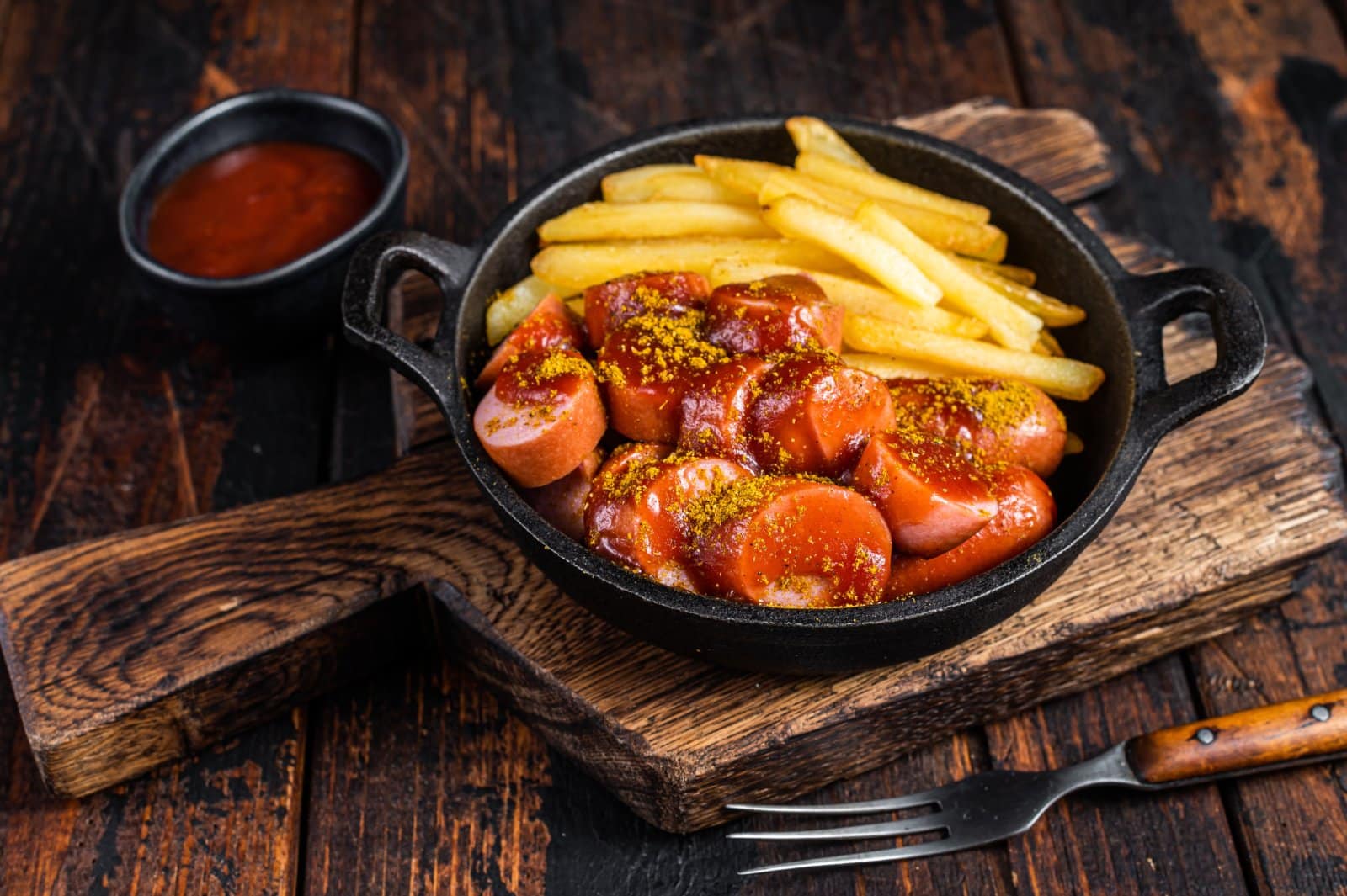 <p class="wp-caption-text">Image Credit: Shutterstock / Mironov Vladimir</p>  <p>This beloved German street food, a steamed and fried pork sausage cut into slices and doused in curry ketchup, costs around €2.50 ($2.95) in Berlin. A similar dish outside of Germany could be upwards of $7, lacking the authentic Berlin flair.</p>