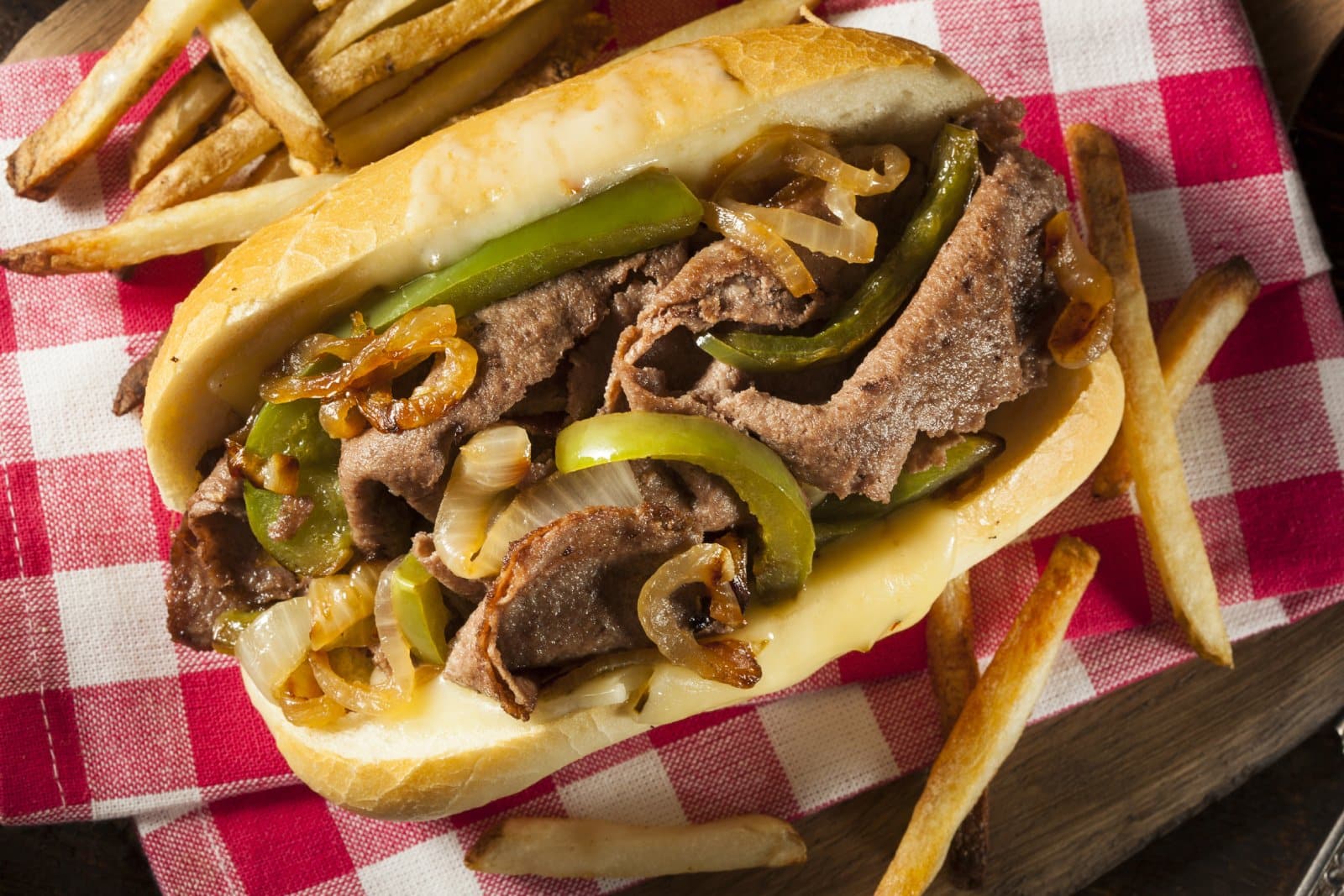 <p class="wp-caption-text">Image Credit: Shutterstock / Brent Hofacker</p>  <p>For an authentic Philly cheesesteak experience, expect to pay around $8 in Philadelphia. Outside of its home city, especially overseas, the price—and authenticity—can vary greatly, often reaching $12-$15.</p>