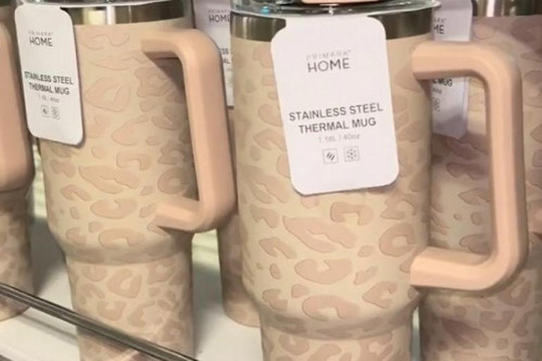 Primark releases new £8 cup similar to viral Stanley version