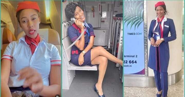 a pretty lady working for air peace shares how one can secure a job as a flight attendant
