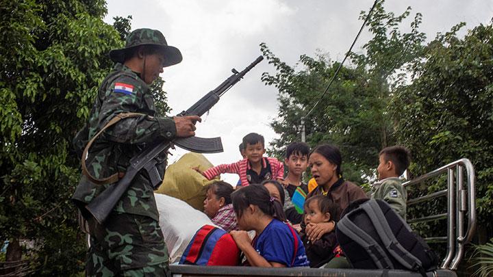 menlu thailand kunjungi perbatasan dengan myanmar, pantau evakuasi