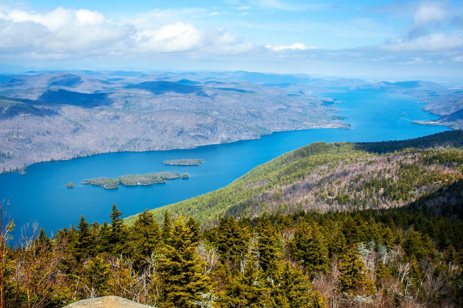 <p class="wp-caption-text">Image Credit: Shutterstock / James Casil</p>  <p><span><strong>Depth:</strong> 196 feet</span> <span>Affectionately known as the “Queen of American Lakes,” Lake George offers crystal-clear waters, surrounded by majestic mountains. Ideal for boating, hiking, and exploring historic forts.</span></p>