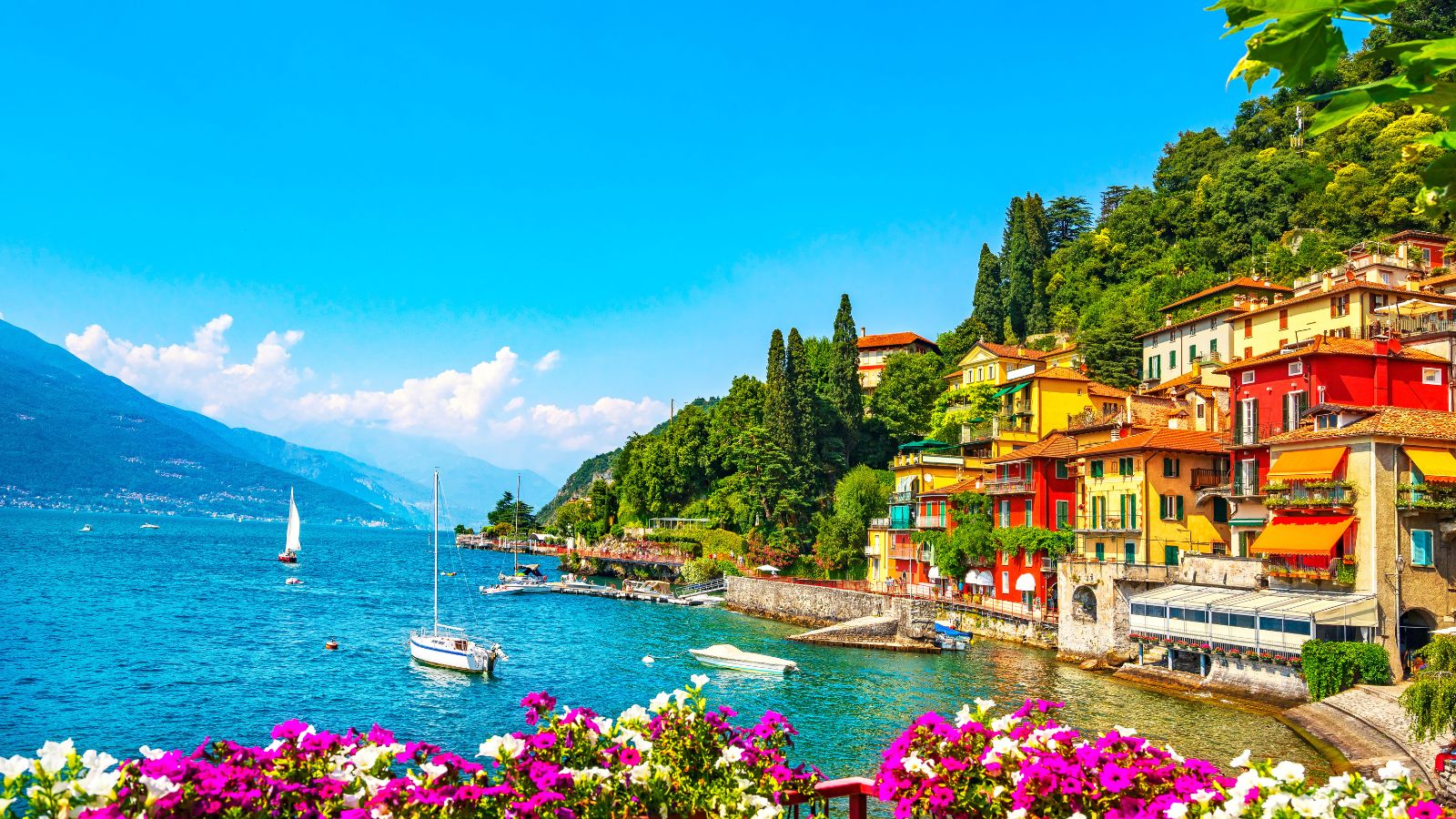 <p>If you decide to head to Lake Como, you’ll want to visit Bellagio, Varenna, and Como. These towns are all unique and have stunning views of the lake. You can enjoy activities such as boating on the lake or visiting the grand villas and gardens. Lake Como is a great place to relax thanks to its Alpine views. </p>