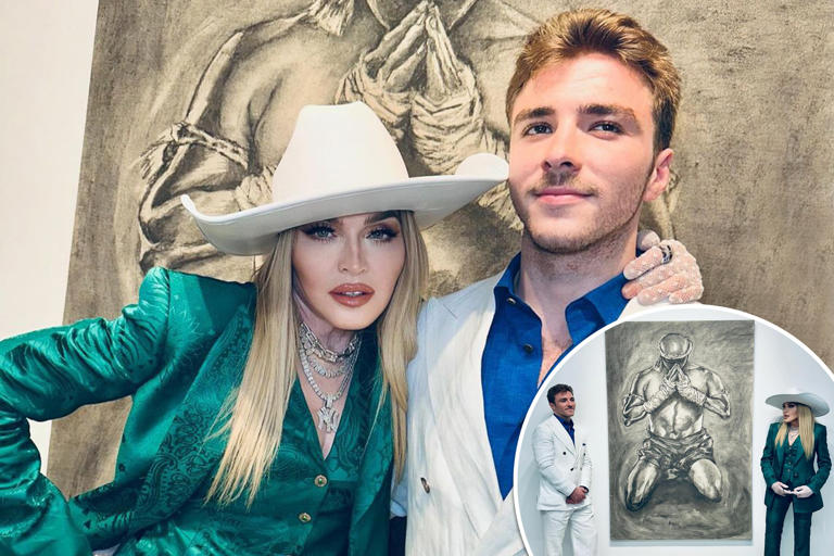 ‘Proud’ Madonna steps out for son Rocco Ritchie’s first solo art exhibition: ‘Happy to have the night off’